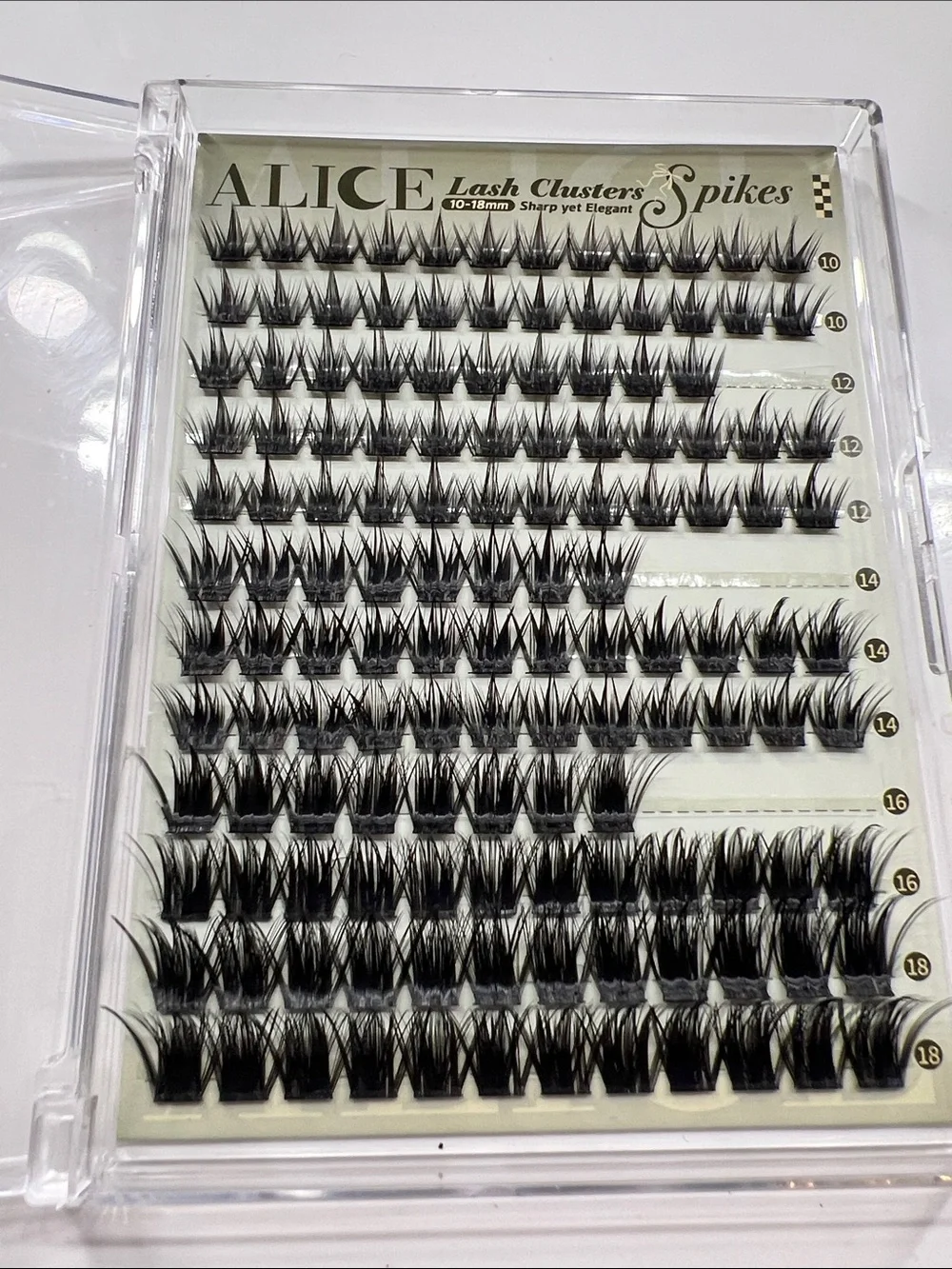 ALICE Spike Lash Clusters Black